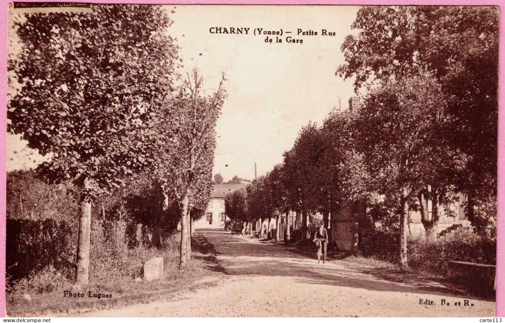 89 - B34911CPA - CHARNY - Petite Rue De La Gare - Bon état - YONNE - Charny