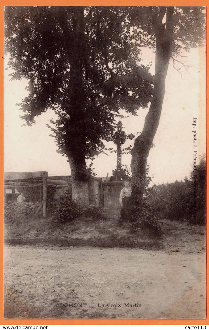 95 - B33890CPA - DOMONT - La Croix Martin - Très Bon état - VAL-D'OISE - Domont