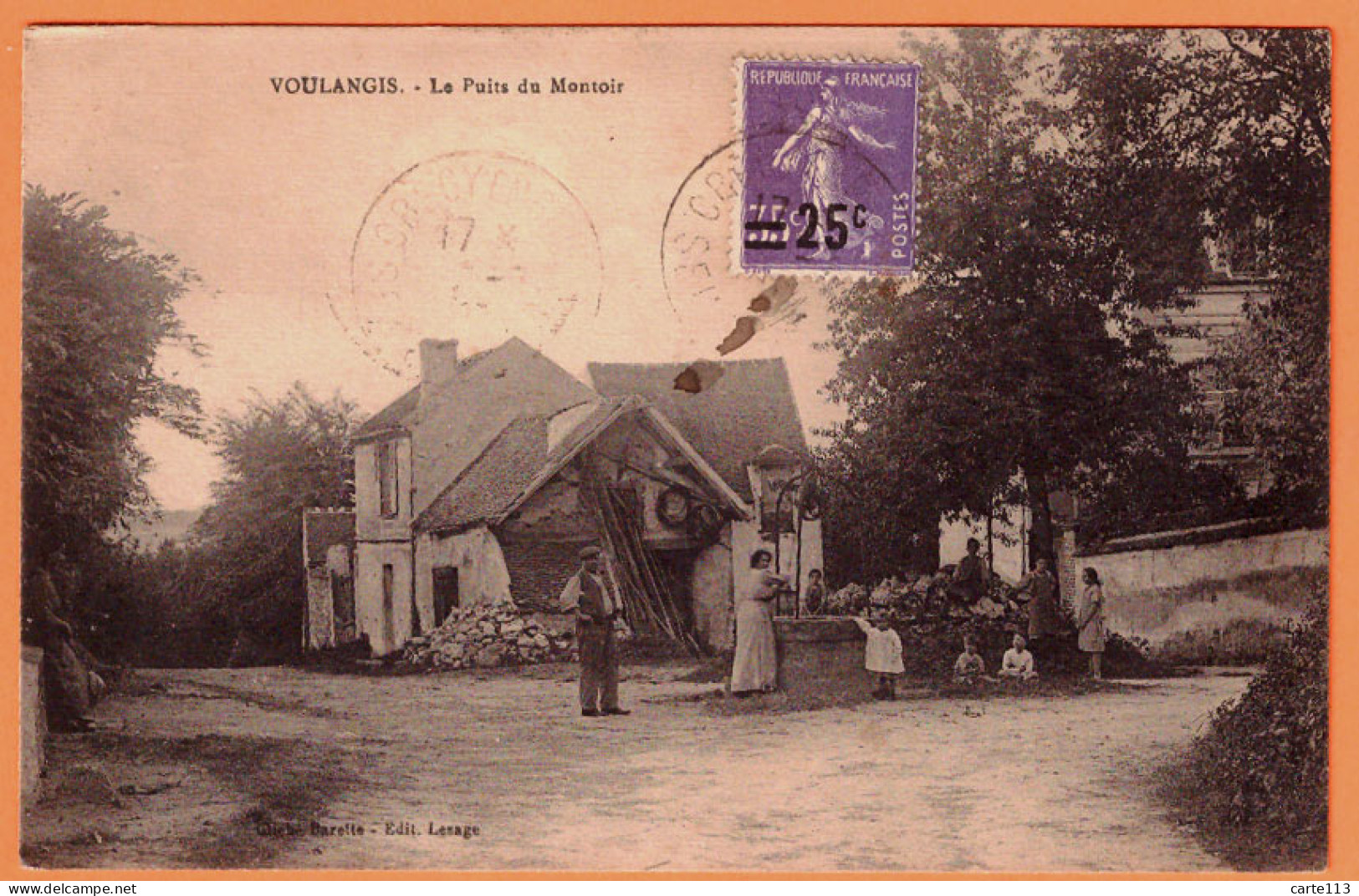 77 - B33781CPA - VOULANGIS - Le Puits Du Montoir - Bon état - SEINE-ET-MARNE - Autres & Non Classés