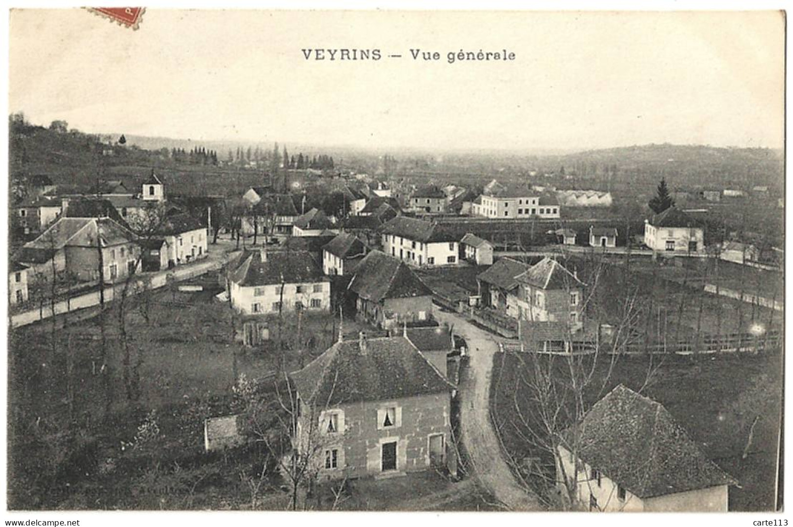 38 - B33485CPA - VEYRINS - Vue Generale - Très Bon état - ISERE - Other & Unclassified
