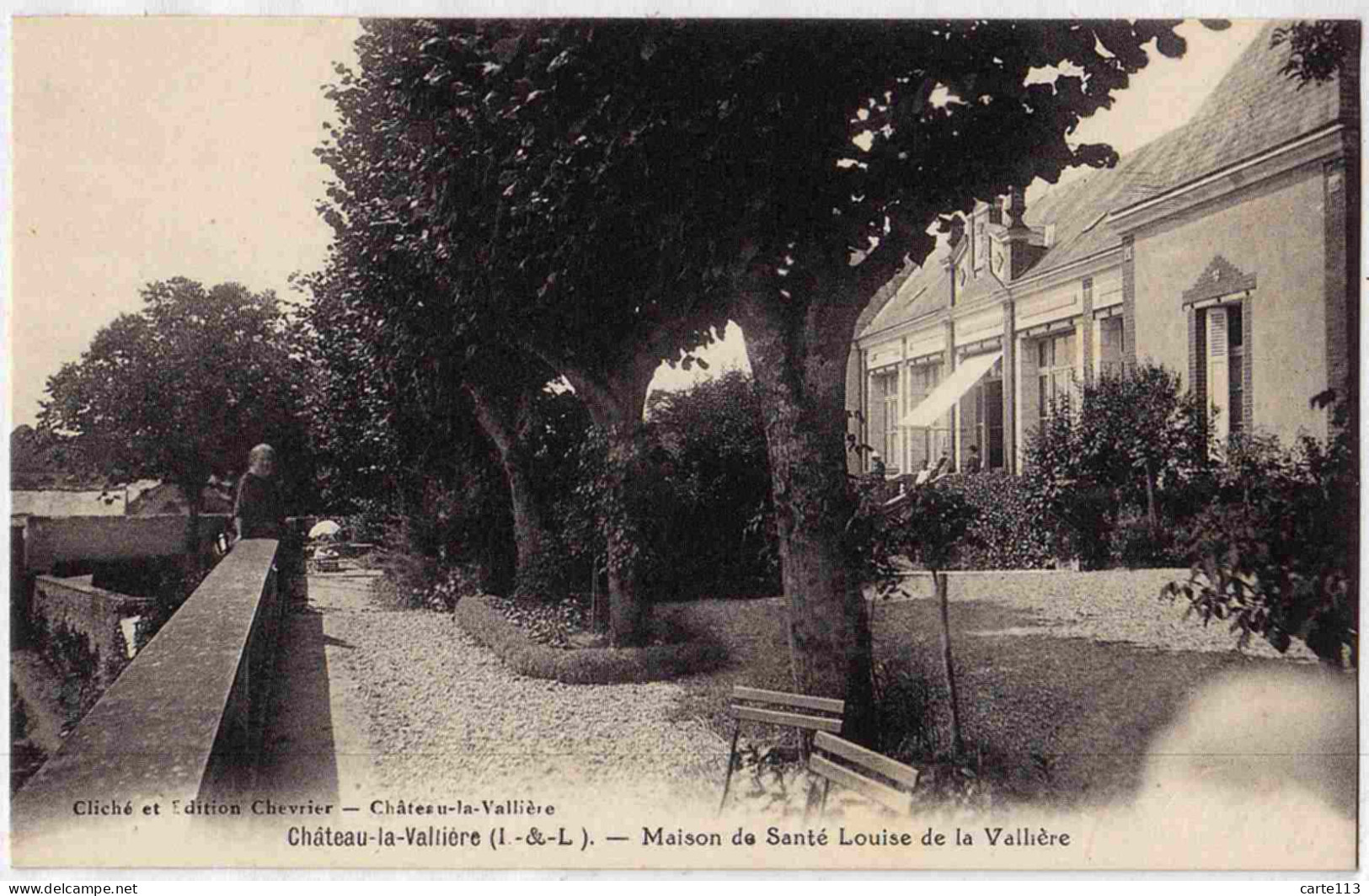 37 - B33580CPA - CHÂTEAU LA VALLIERE - Maison De Santé Louise De La Valliere - Parfait état - INDRE-ET-LOIRE - Other & Unclassified