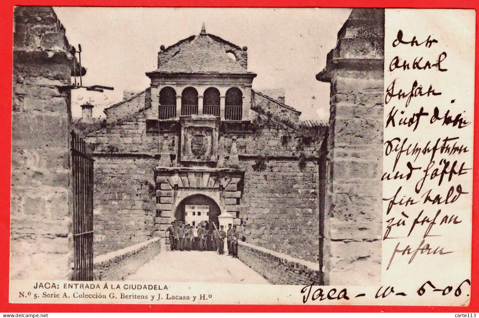 - B29956CPA - JACA - Espagne - Entrada à La Ciudadela - Très Bon état - EUROPE - Sonstige & Ohne Zuordnung