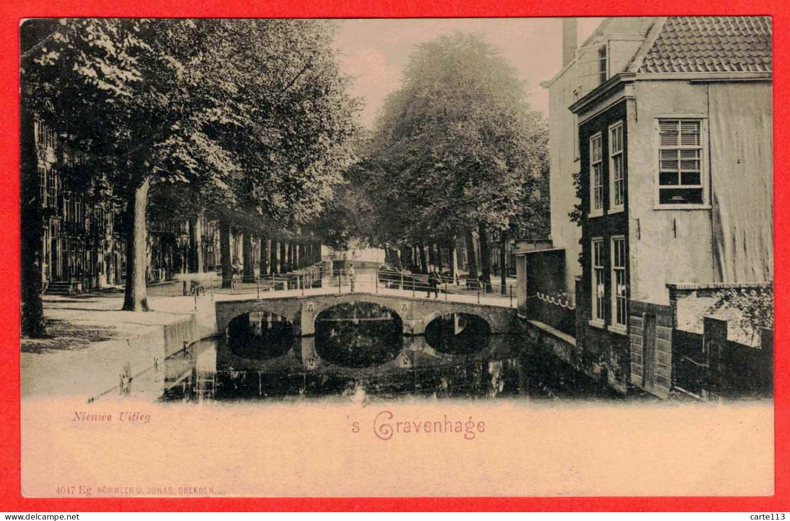 - B29223CPA - GRAVENHAGE - NEDERLAND - Niewe Uitleg - Carte Pionnière - Très Bon état - EUROPE - Den Haag ('s-Gravenhage)