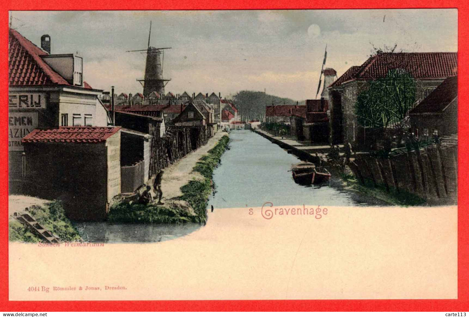 - B29217CPA - GRAVENHAGE - NEDERLAND - Saksen Weimarlaan - Carte Pionniere - Parfait état - EUROPE - Den Haag ('s-Gravenhage)