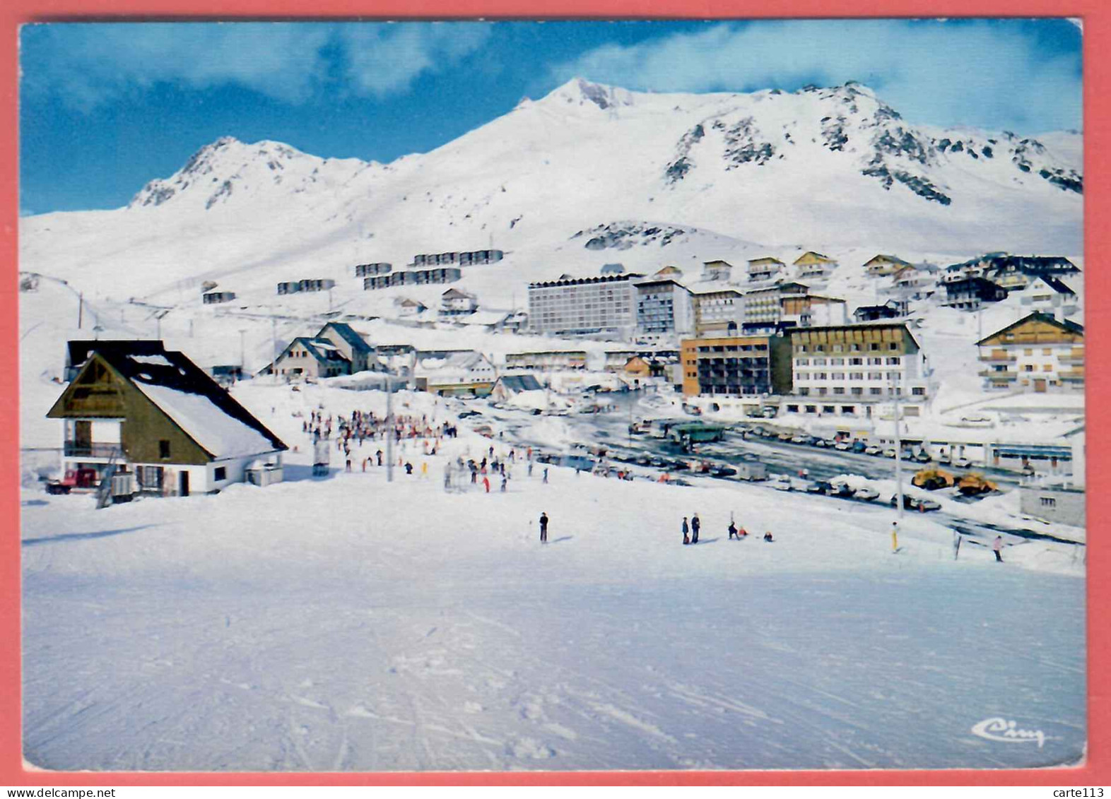 65 - M29074CPM - LA MONGIE - Vue Des Pistes - Très Bon état - HAUTES-PYRENEES - Autres & Non Classés