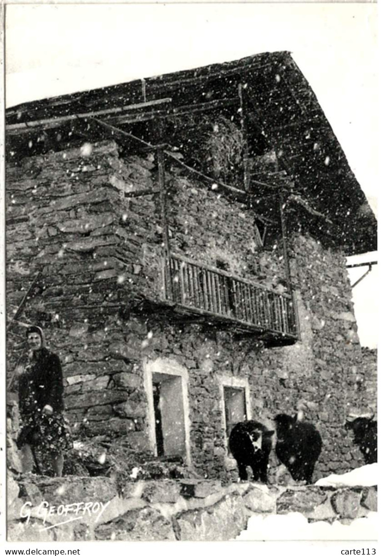 74 - M29042CPM - SCENES - HIVER AU HAMEAU - Photos Guy GEOFFROY - Très Bon état - SAVOIE - Otros & Sin Clasificación