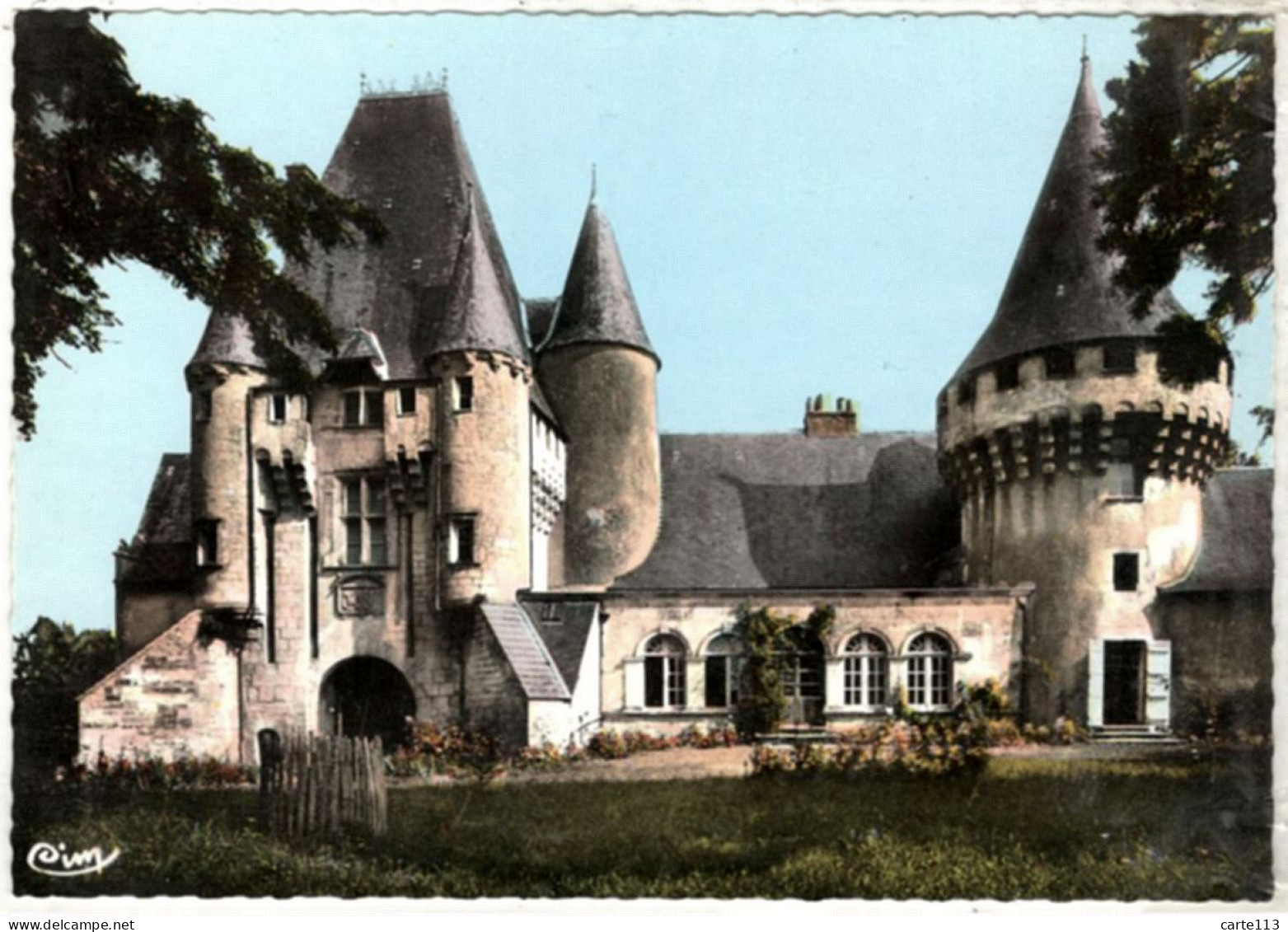 79 - M29031CPM - CHEF BOUTONNE - Château De JAVARZAY - Très Bon état - DEUX-SEVRES - Chef Boutonne