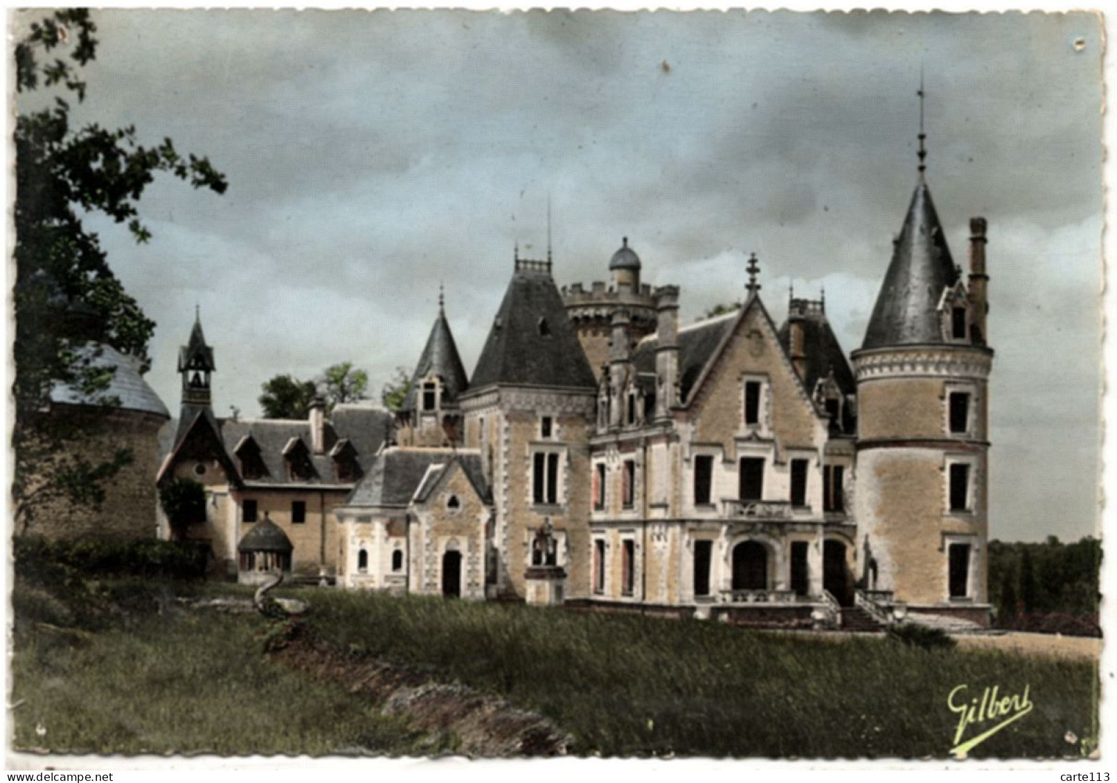 79 - M29028CPM - LONDIGNY - SAUZE VAUSSAIS - Château - Bon état - DEUX-SEVRES - Other & Unclassified