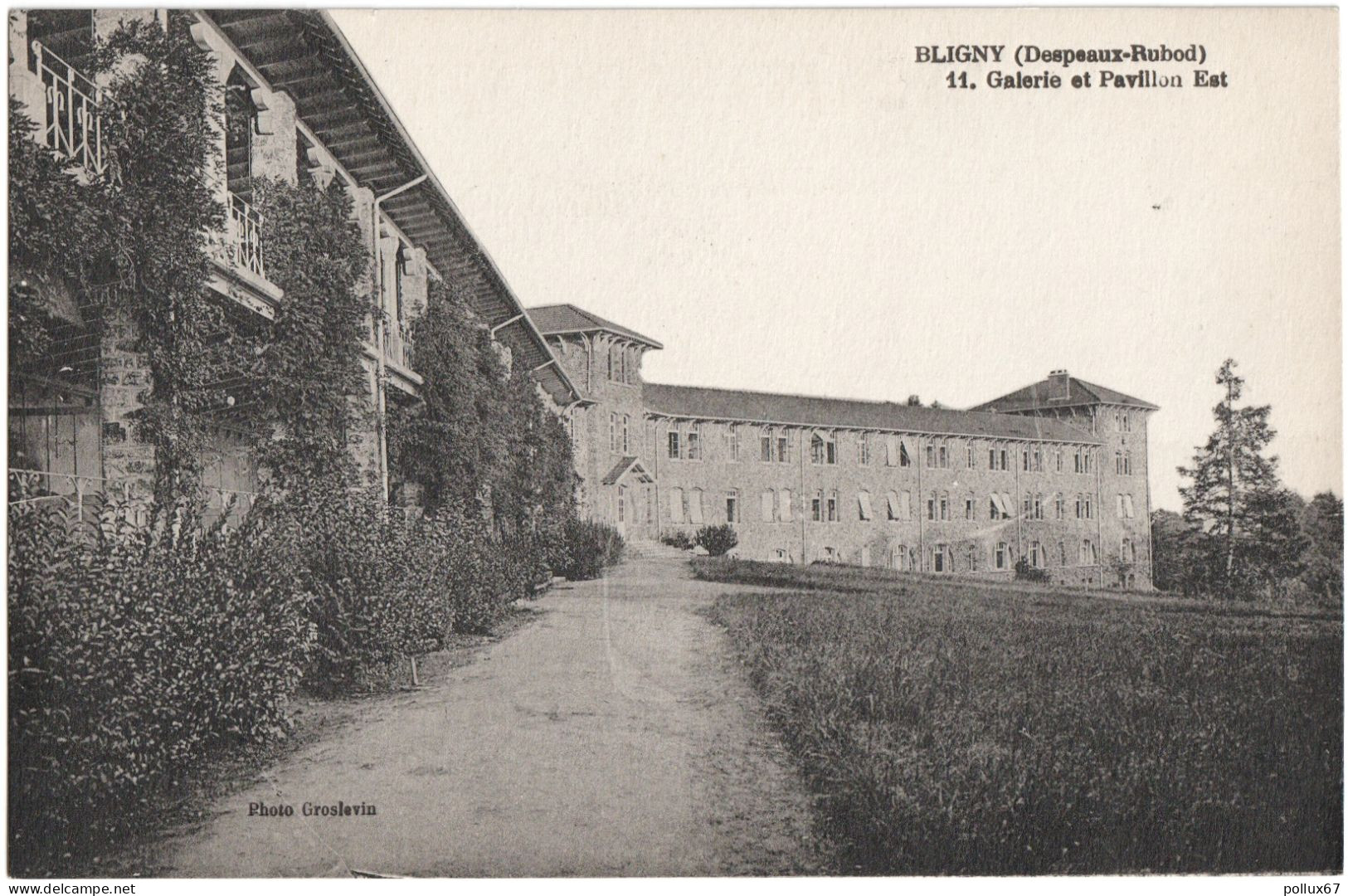 CPA DE BLIGNY  (ESSONNE)  GALERIE ET PAVILLON EST - Briis-sous-Forges