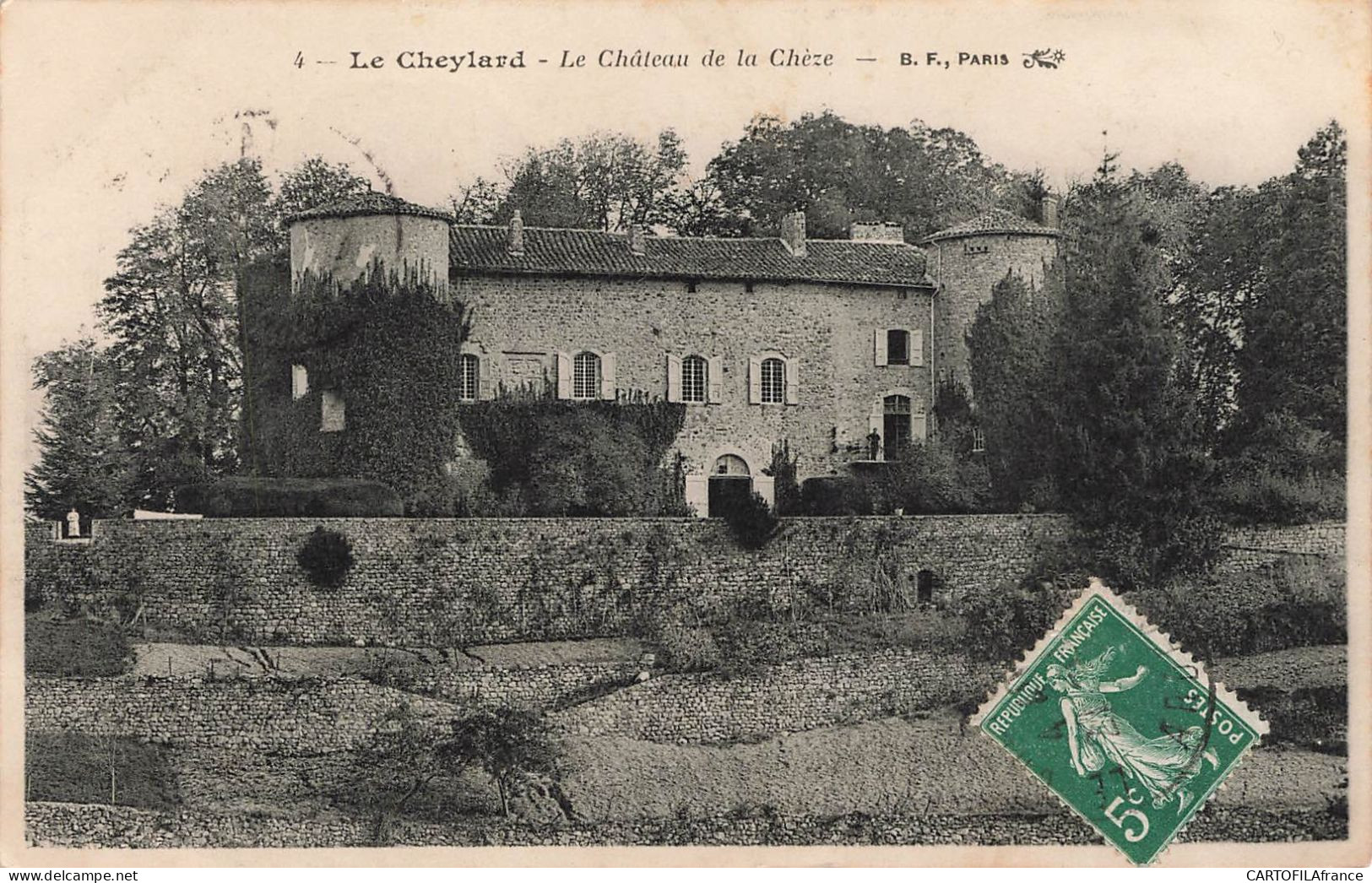 ARDECHE  LE CHEYLARD Le Chateau De La Chèze - Le Cheylard