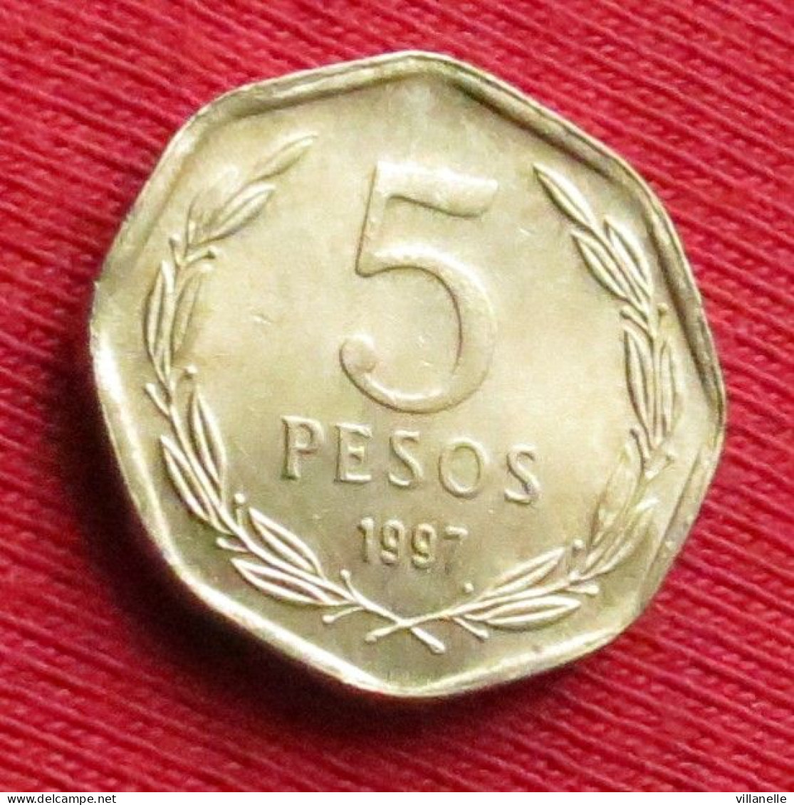 Chile 5 Peso 1997 Chili  W ºº - Chile