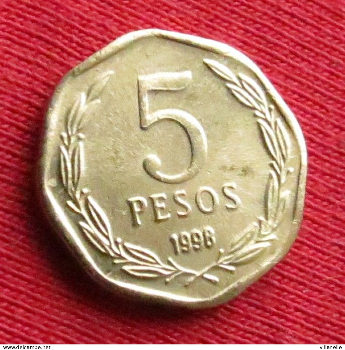 Chile 5 Peso 1998 Chili  W ºº - Cile