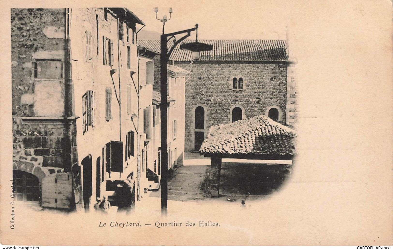 ARDECHE  LE CHEYLARD Quartier Des Halles - Le Cheylard