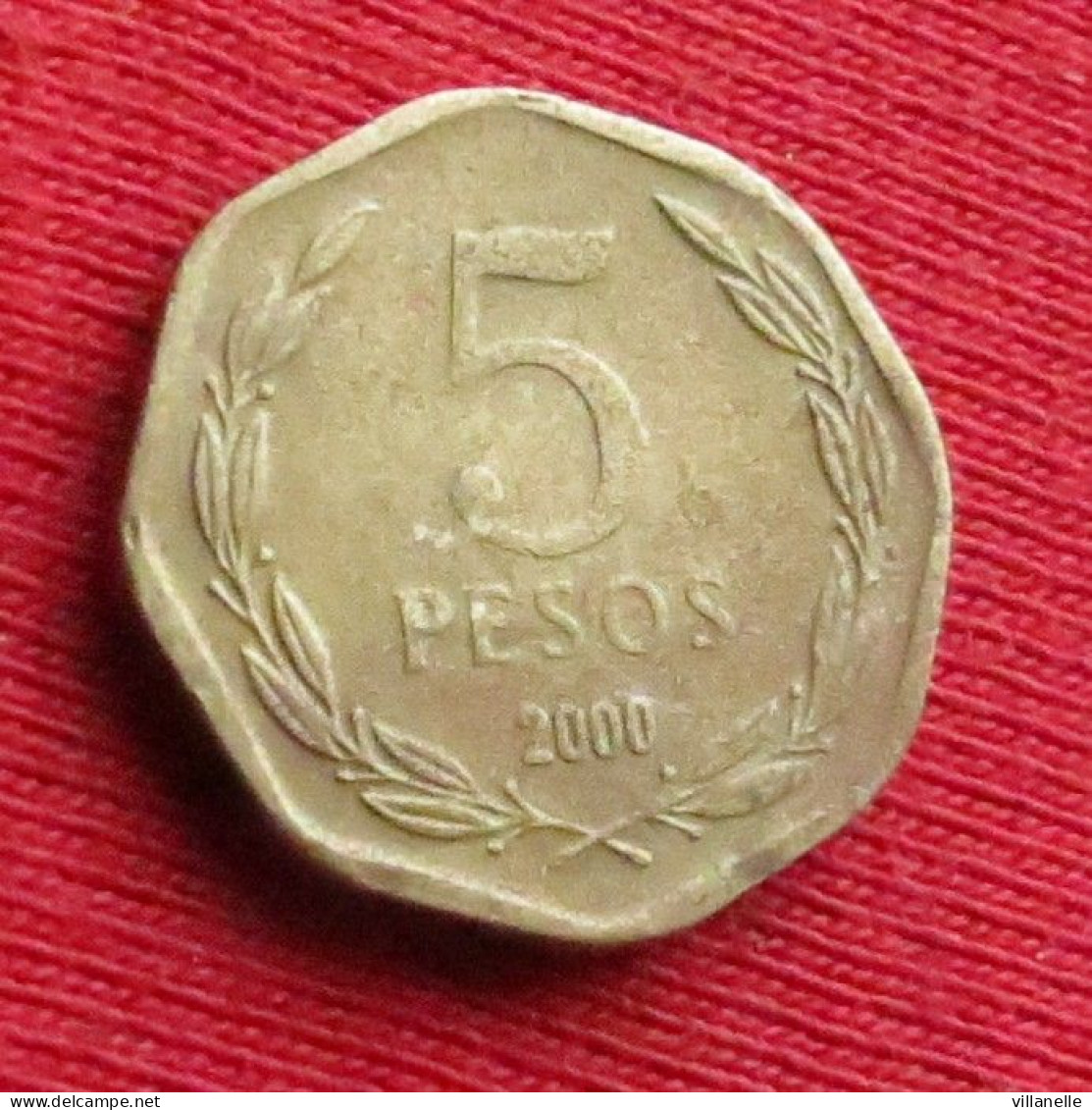 Chile 5 Peso 2000 Chili  W ºº - Chile