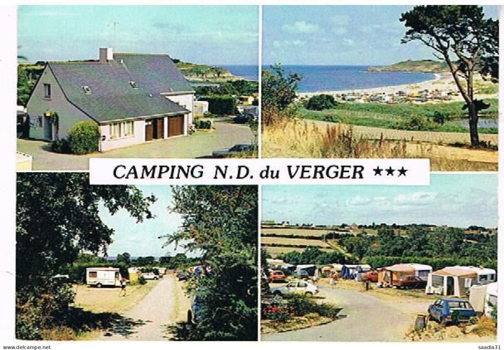 35  CANCALE NOTRE DAME DU VERGER  CAMPING 1993 - Cancale