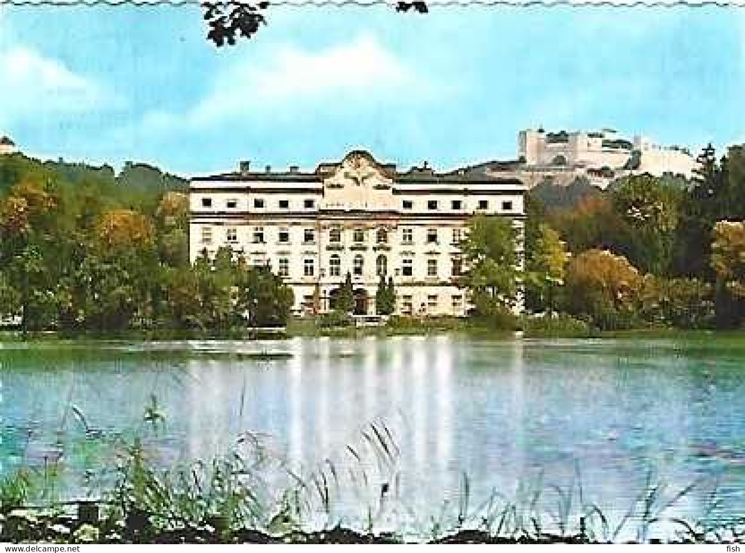 Austria & Marcofilia, Salzburg, Schloß Leopoldskron, Lisboa 1970 (870) - Autres & Non Classés