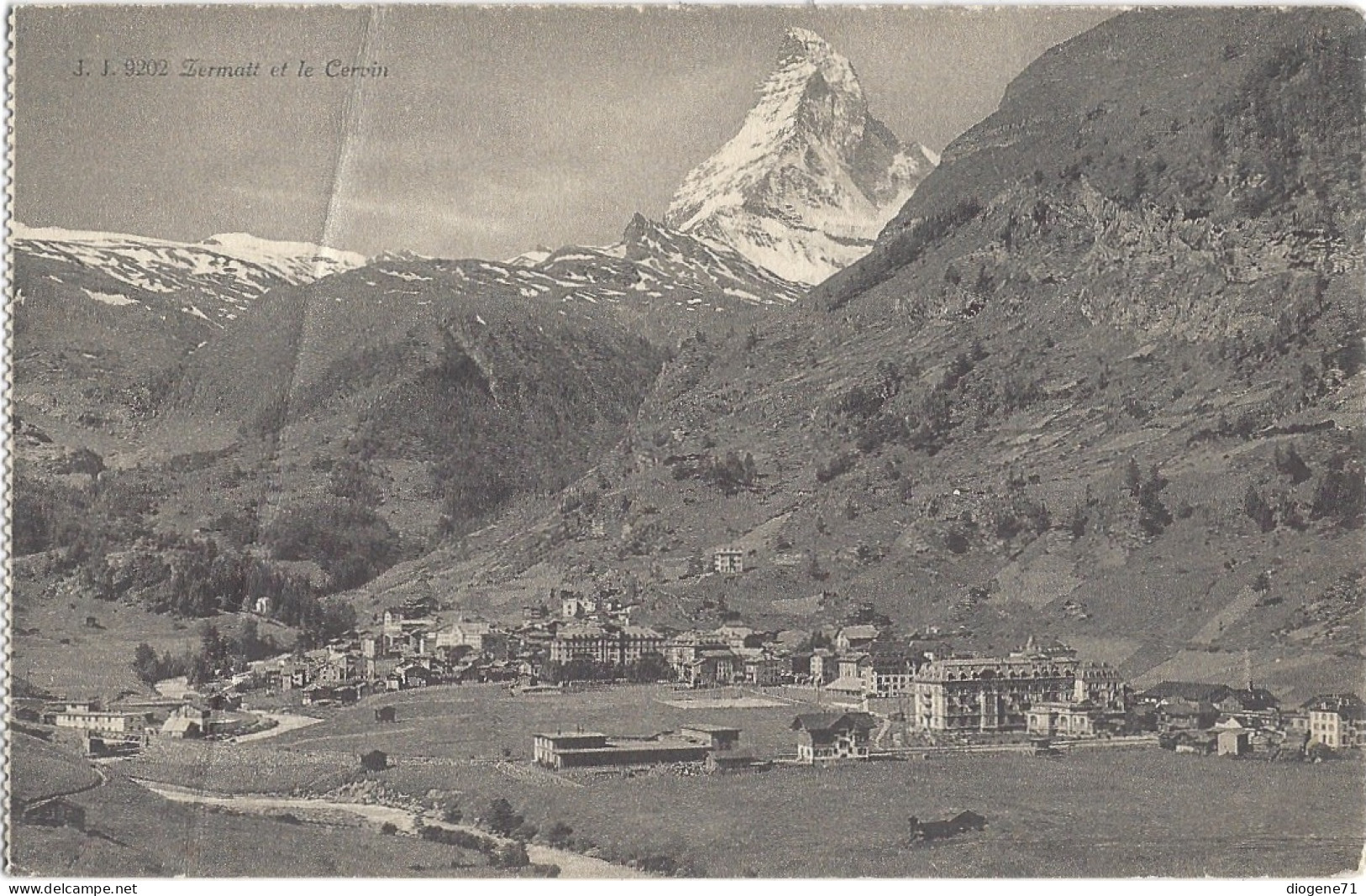 Zermatt Et Le Cervin Jullien 9202 - Zermatt