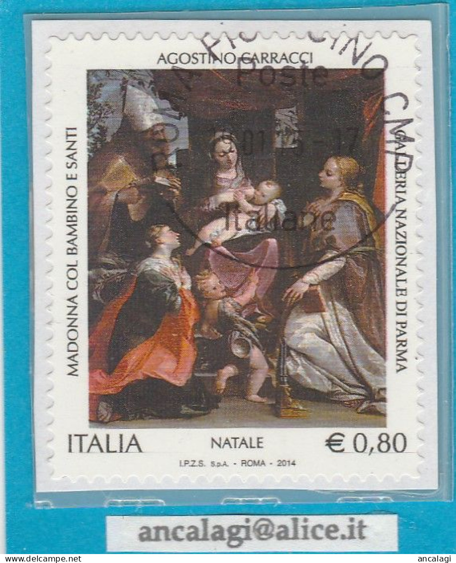 USATI ITALIA 2014 - Ref.1279 "NATALE" 1 Val. - - 2011-20: Gebraucht