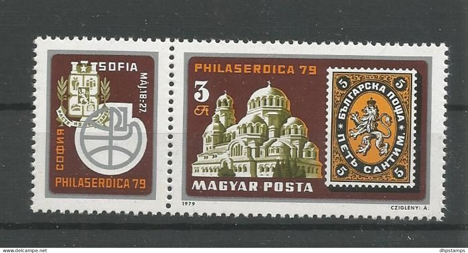 Hungary 1979 Philaseroica Y.T. 2654 ** - Nuovi