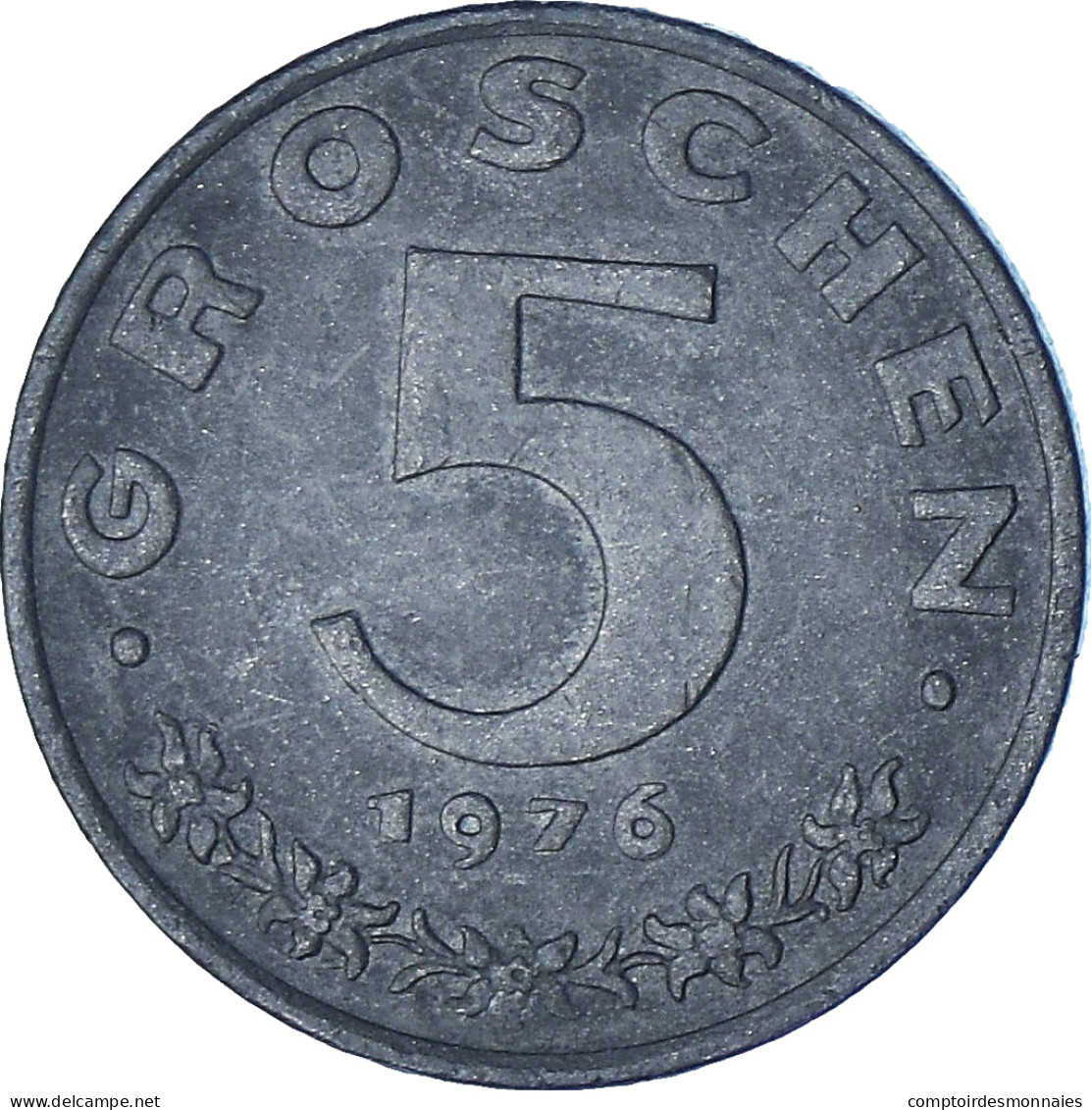 Autriche, 5 Groschen, 1976 - Oesterreich