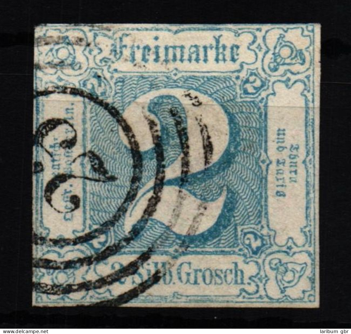 Thurn & Taxis 30 Gestempelt N4 23 (Fulda), Signiert, Pracht #HI544 - Oblitérés