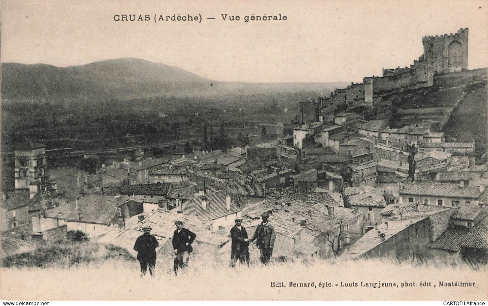 ARDECHE  CRUAS Vue Générale - Autres & Non Classés