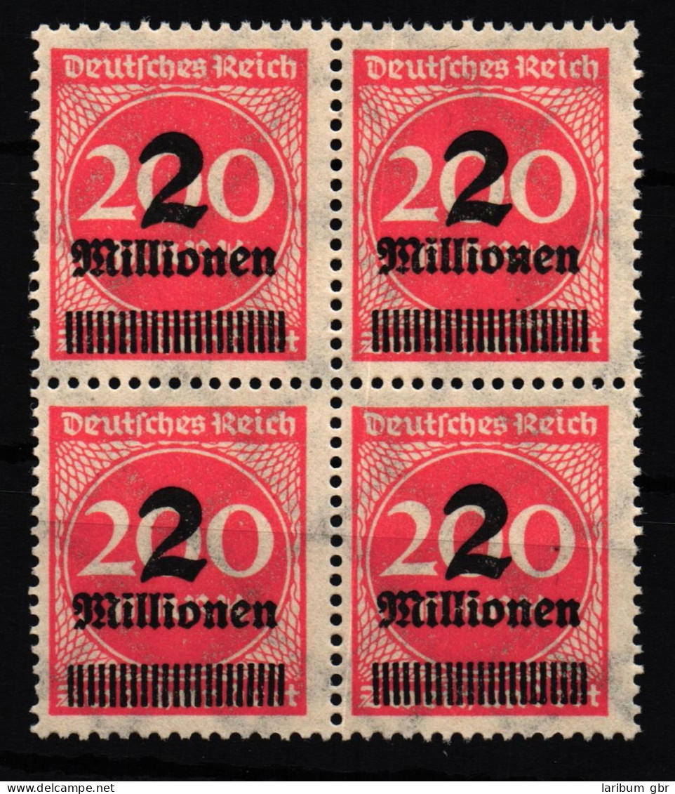Deutsches Reich 309APc Postfrisch 4er Block, Tiefst Geprüft Infla Berlin #HI696 - Other & Unclassified