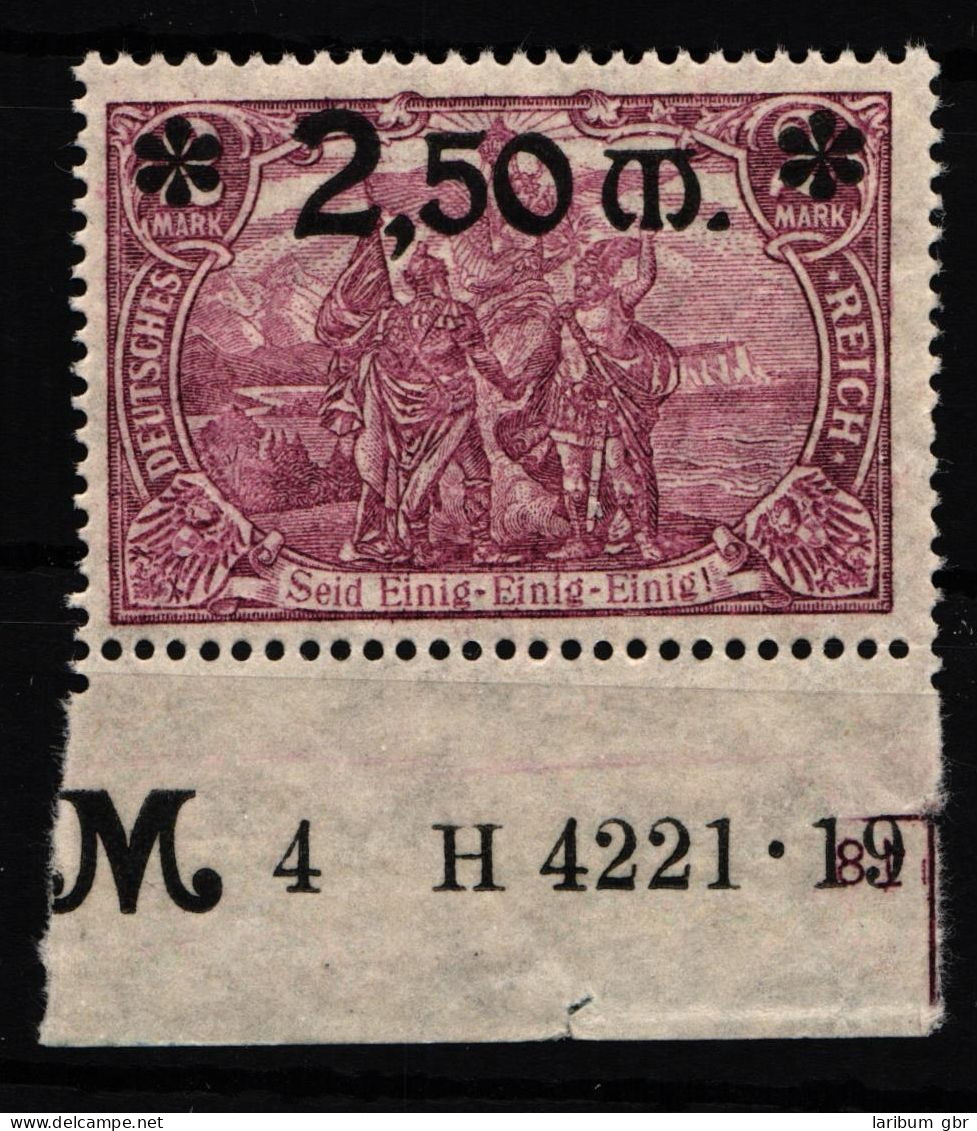 Deutsches Reich 118a HAN Postfrisch H 4221.19 #HI645 - Altri & Non Classificati