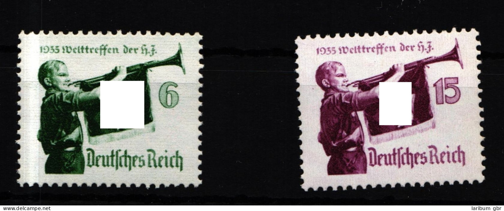 Deutsches Reich 584y, 585x Postfrisch #HI719 - Other & Unclassified