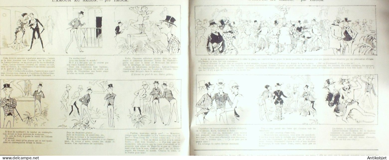 La Caricature 1883 N°201 Modes Robida Vaudeville Draner Loys Trock - Revues Anciennes - Avant 1900