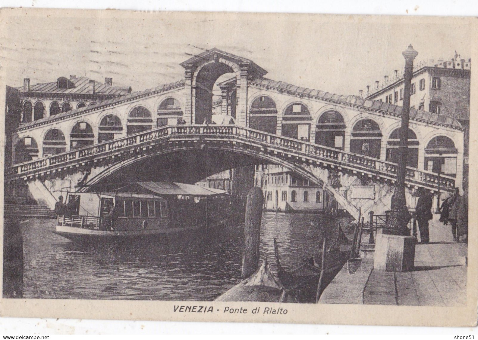 VENEZIA   - Ponte Di Rialto - Venezia (Venedig)