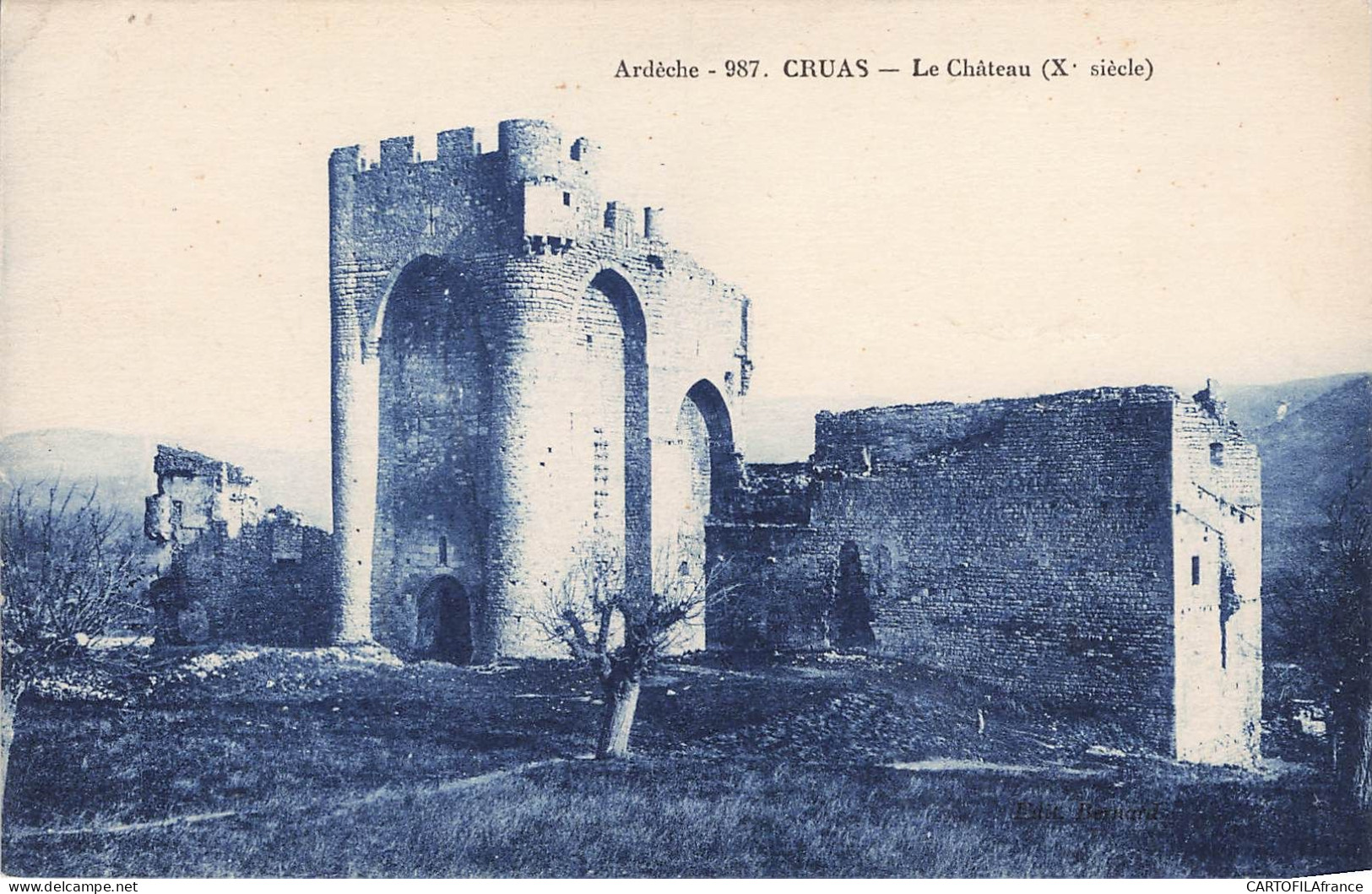 ARDECHE  CRUAS Le Chateau - Autres & Non Classés