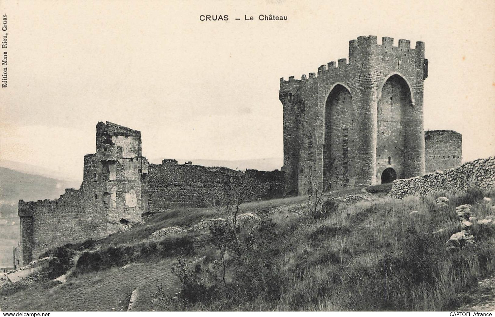 ARDECHE  CRUAS Le Chateau - Altri & Non Classificati