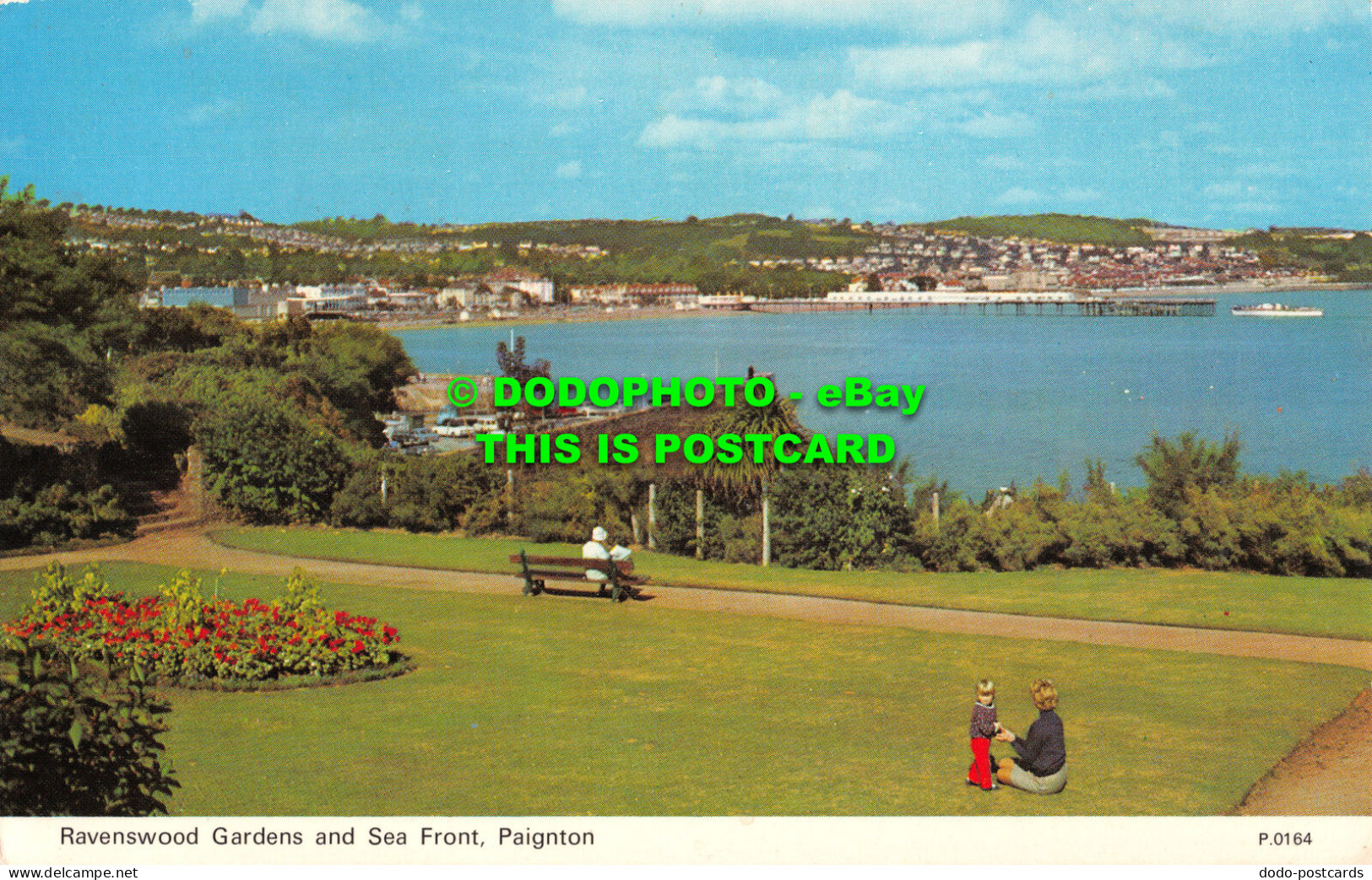 R527265 Paignton. Ravenswood Gardens And Sea Front. E. T. W. Dennis - World