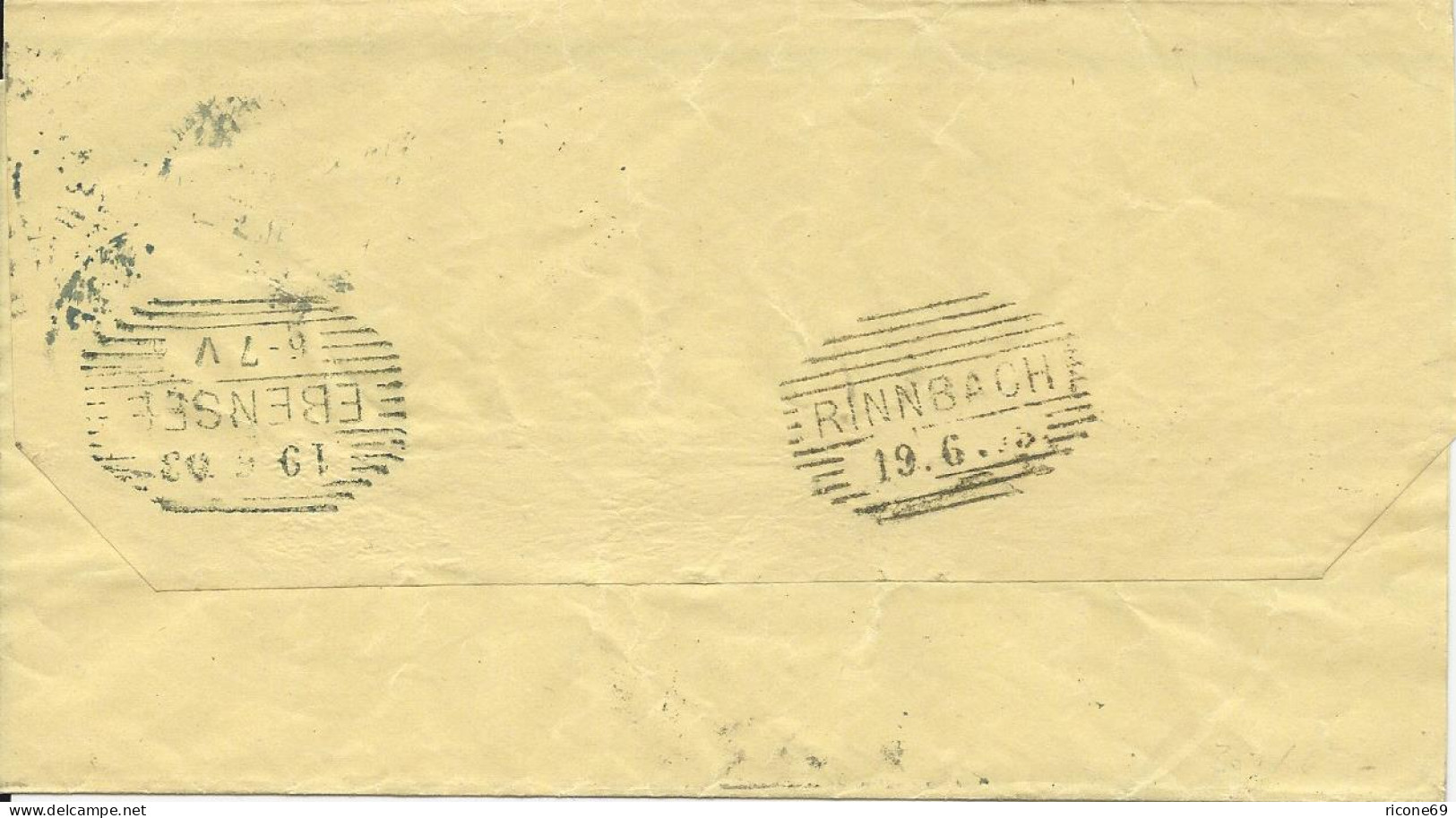 Bayern 1903, Ganzsache Streifband V. München N. Ebensee Ober- Österreich. #S303 - Storia Postale