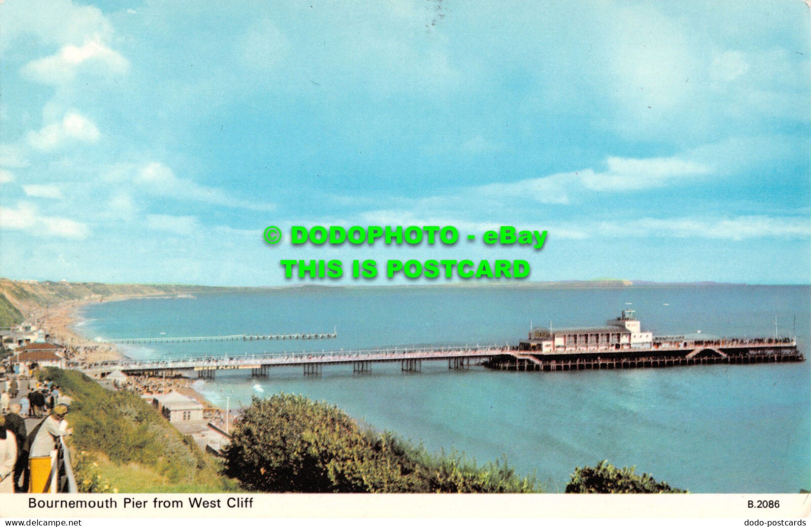 R527277 Bournemouth Pier From West Cliff. E. T. W. Dennis. 1974 - World