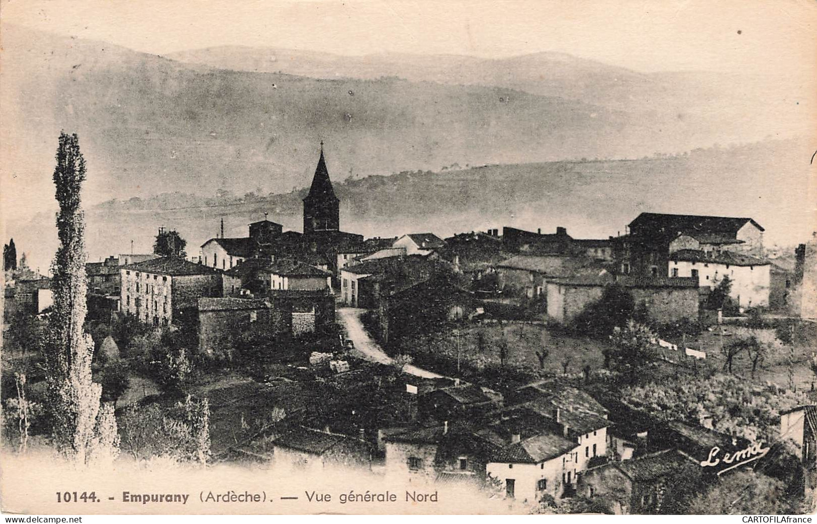 ARDECHE EMPURANY Vue Générale Nord - Sonstige & Ohne Zuordnung