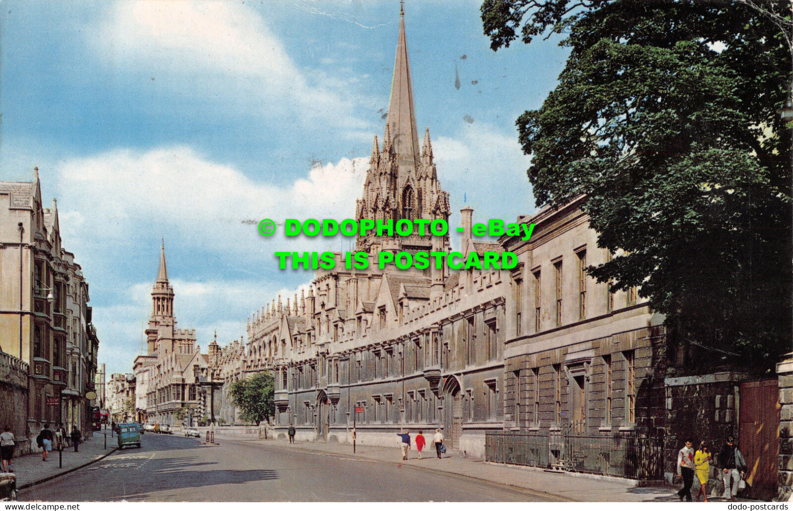 R527285 Oxford. High Street. Showing All Souls And St. The Photographic Greeting - World