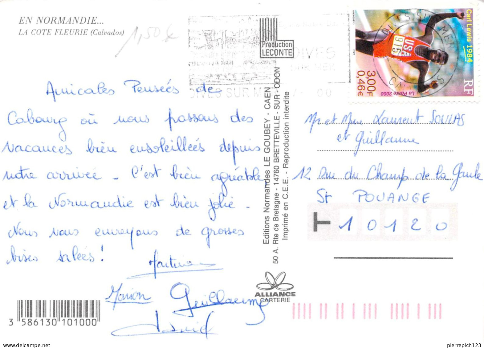 14 - La Côte Fleurie - Carte Géographique - Multivues - Other & Unclassified