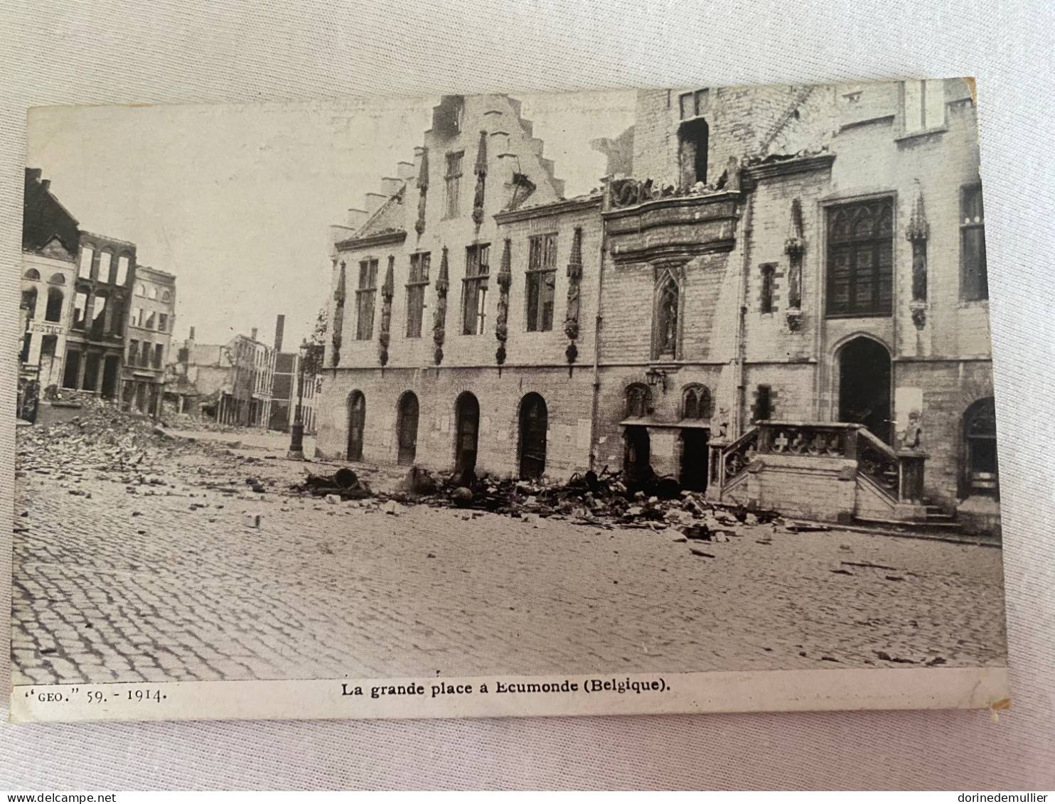 Cartes postales anciennes Belgiques