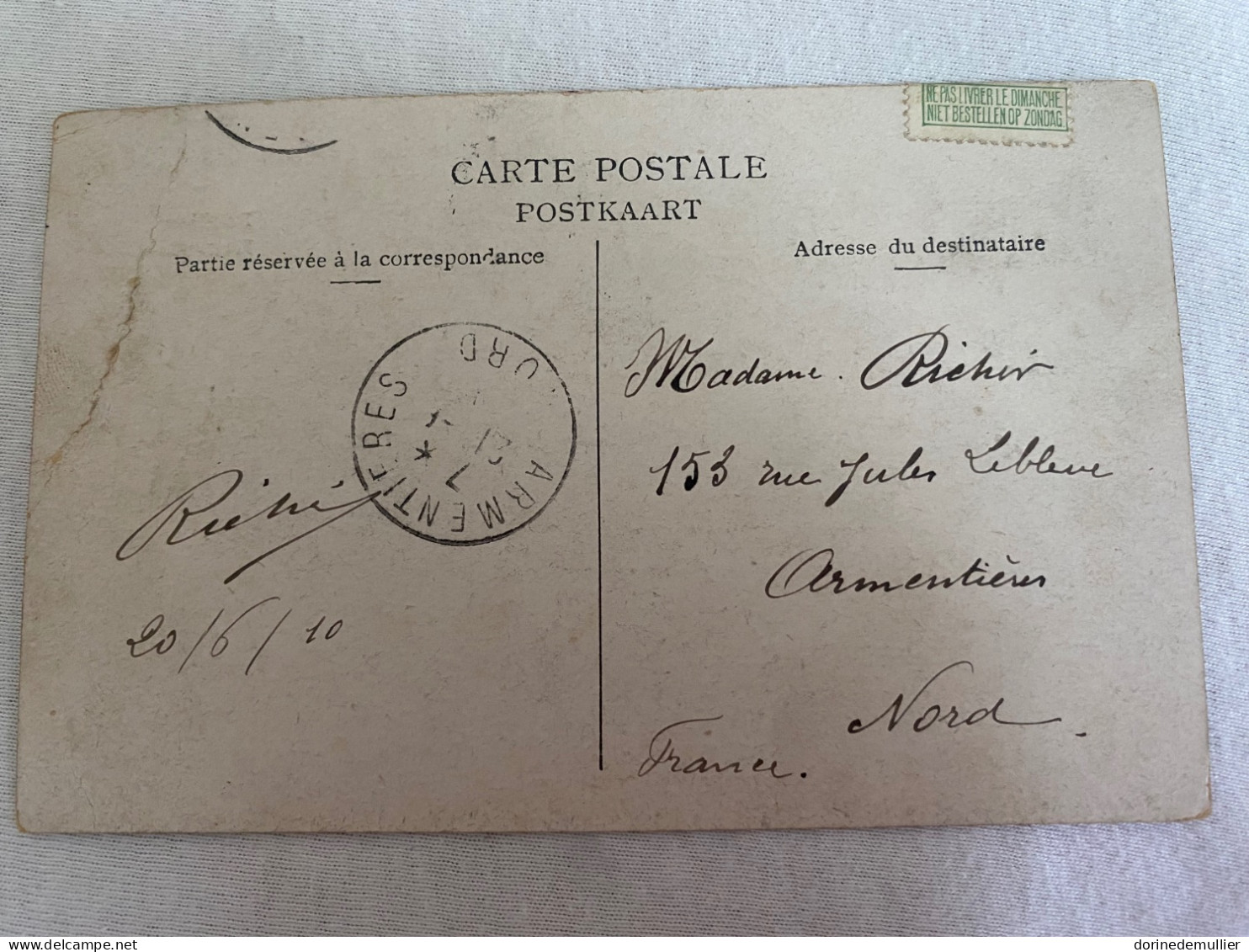 Cartes postales anciennes Belgiques
