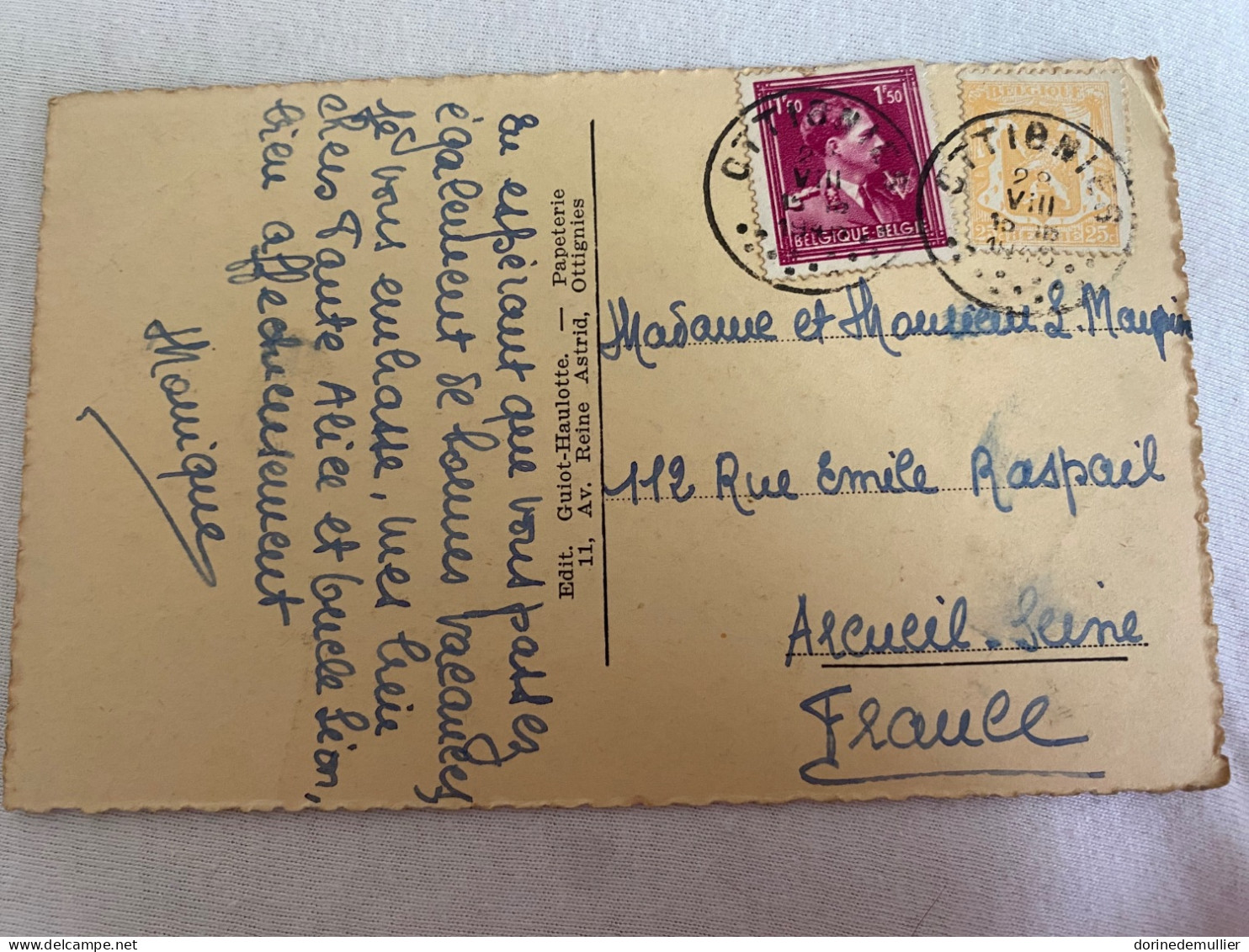 Cartes postales anciennes Belgiques