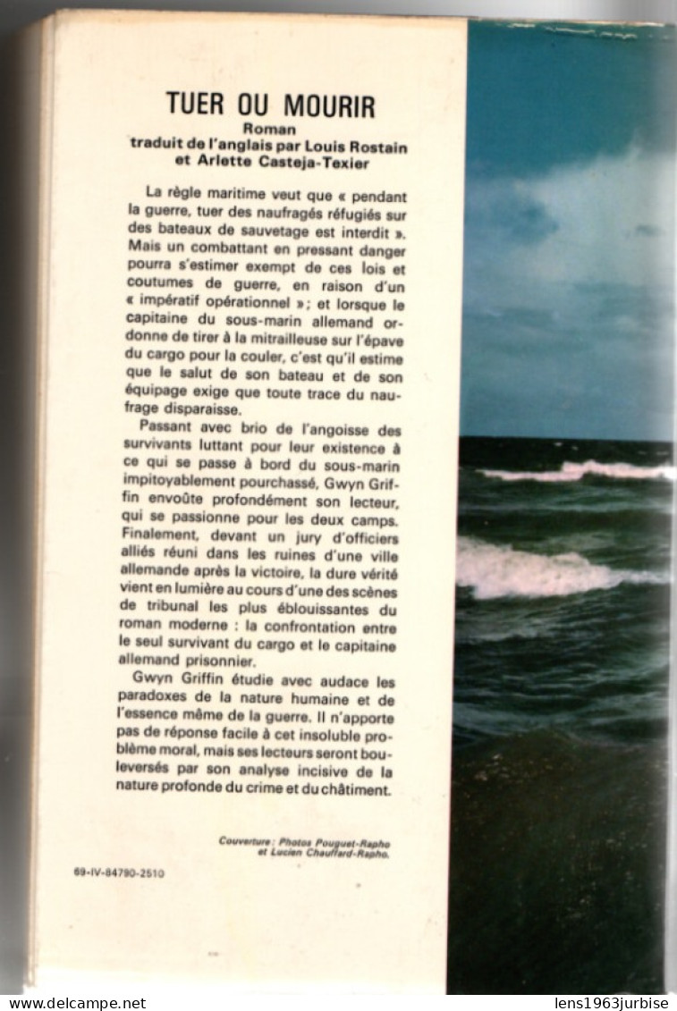 Tuer Ou Mourir ,  , Gwyn Griffin , Albin Michel ( 1969 ) 500 Pages - Azione