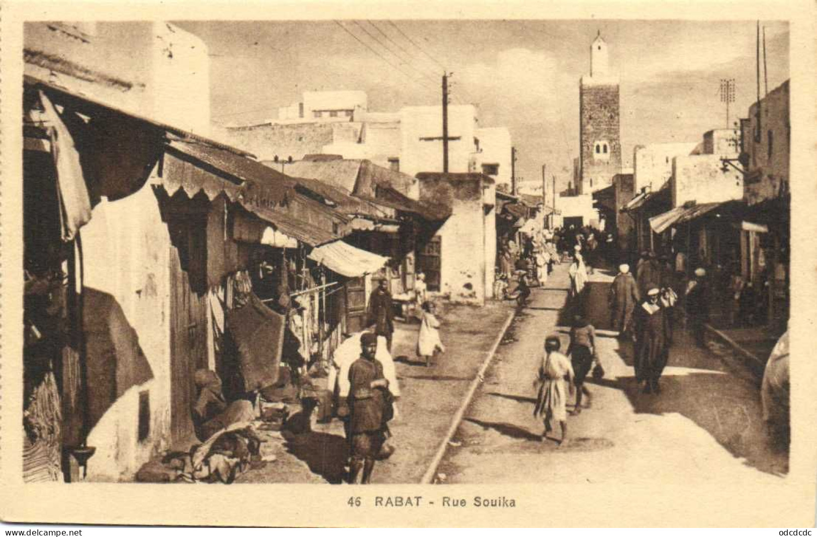 RABAT Rue Souika  Animée RV - Rabat