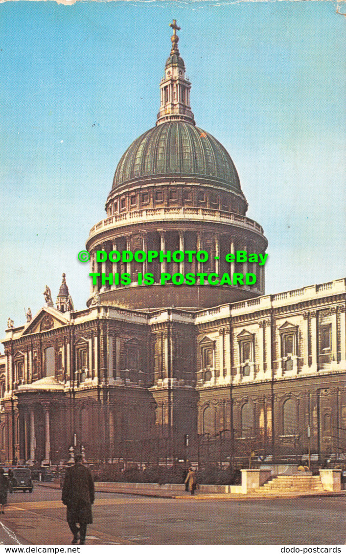 R527661 AL 49. St. Pauls Cathedral. London. 1967. Plastichrome. Colourpicture Pu - Sonstige & Ohne Zuordnung