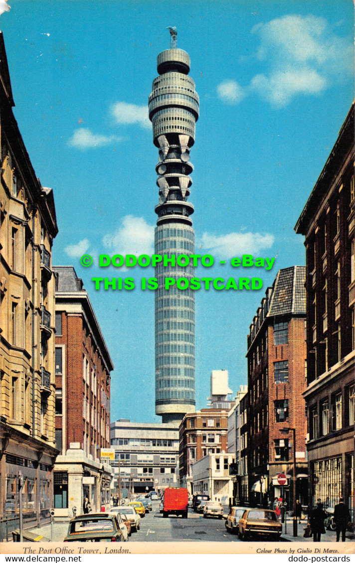 R527665 The Post Office Tower. London. Giulio Di Marco. Colourvision Photo - Sonstige & Ohne Zuordnung