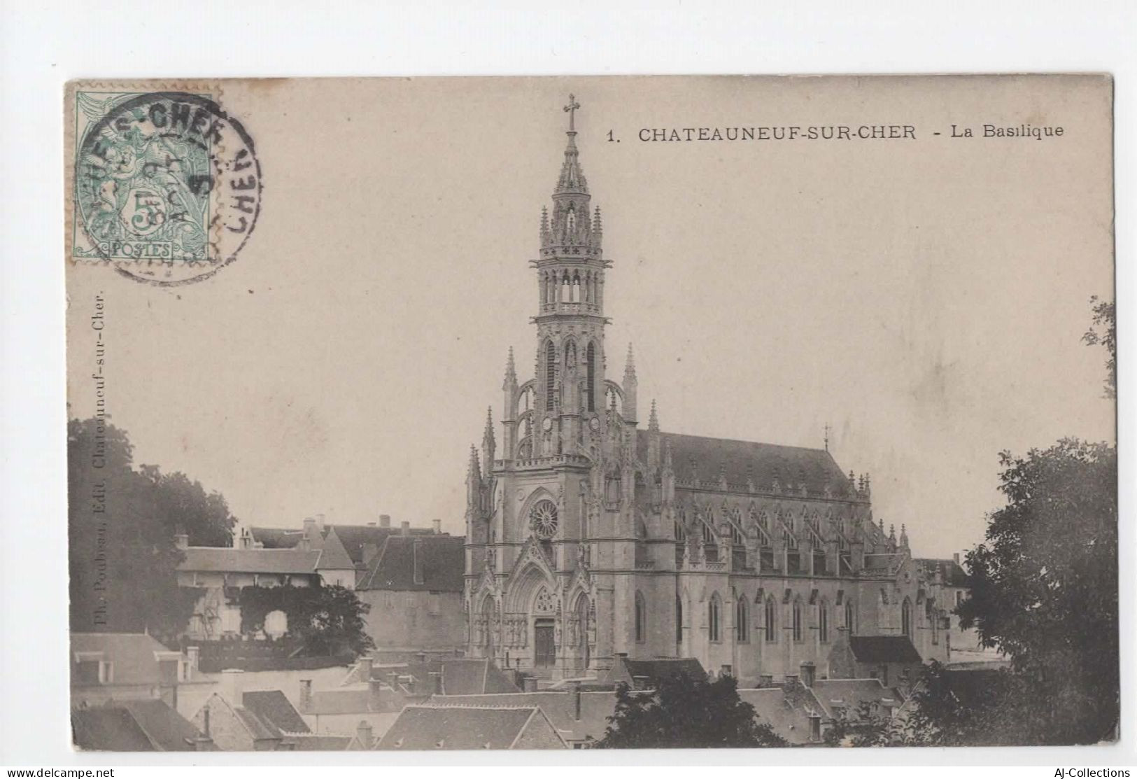 AJC - Chateauneuf Sur Cher - La Basilique - Chateauneuf Sur Cher