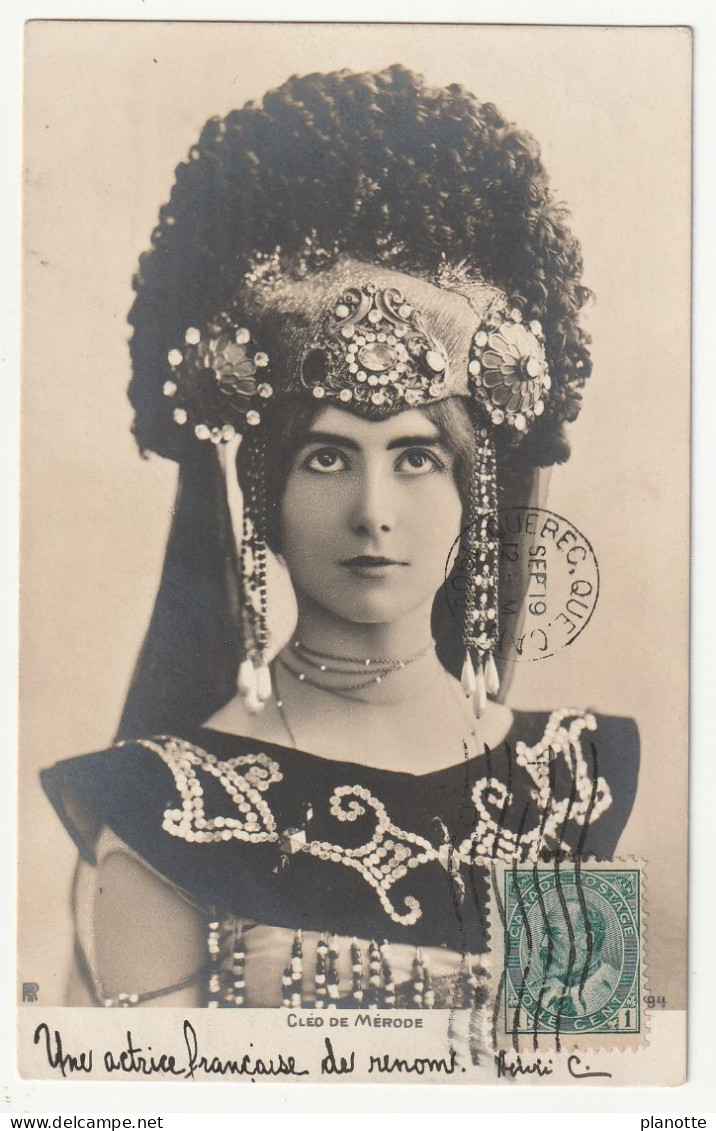 CLÉO DE MÉRODE - Vue Assez Rare - CPA 1905 - Famous Ladies
