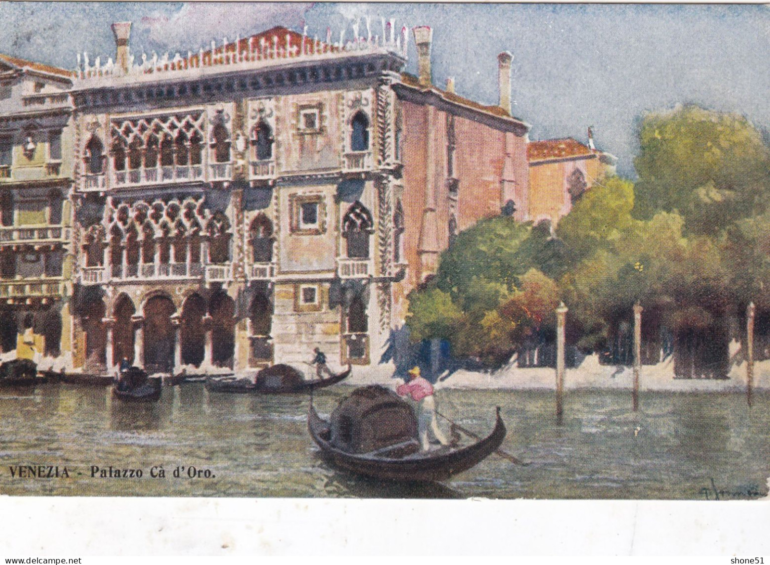 VENEZIA   - Palazzo Ca D`Oro  1912 G - Venezia (Venedig)
