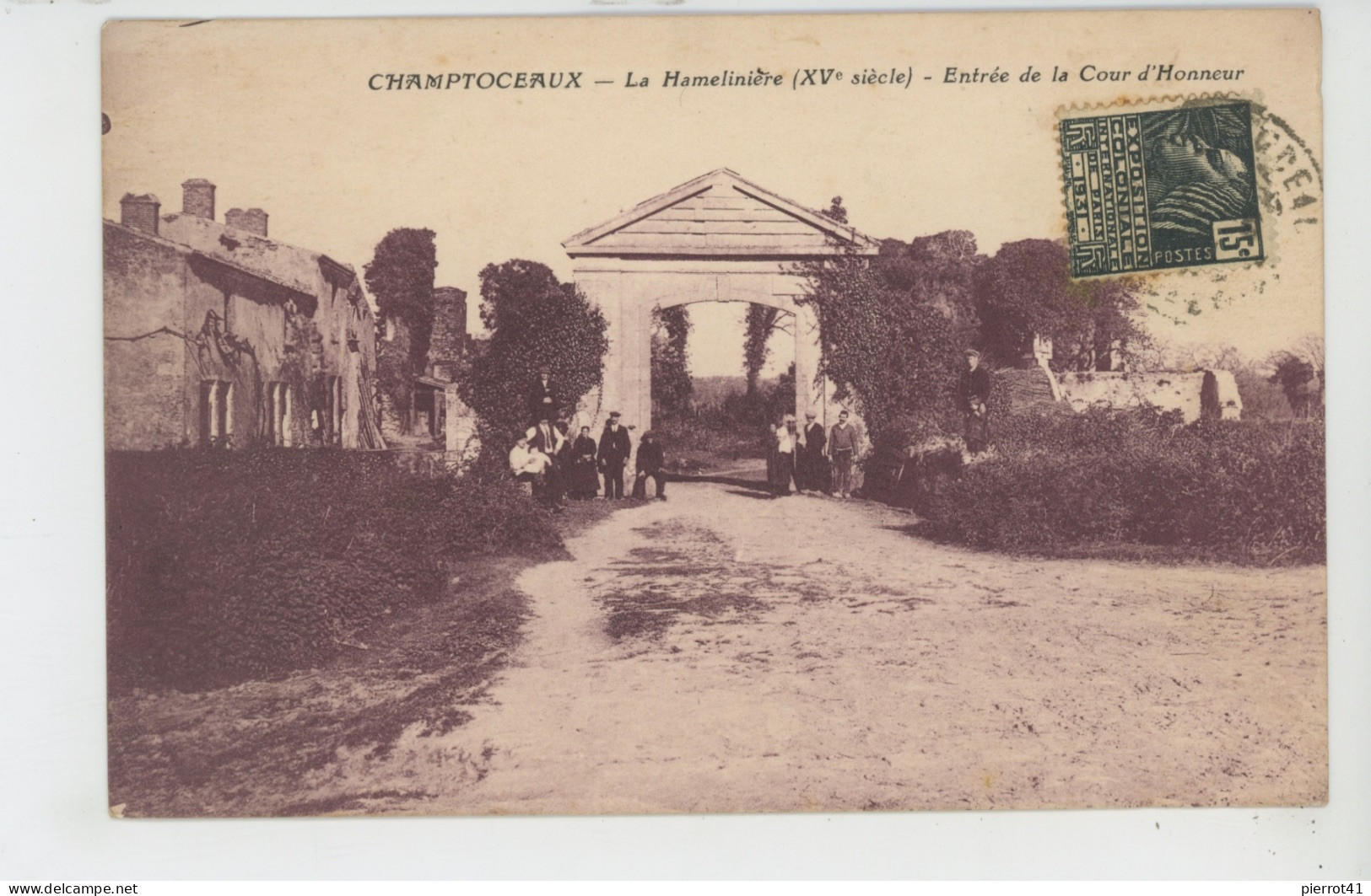 CHAMPTOCEAUX - La Hamelinière - Entrée De La Cour D'Honneur - Champtoceaux